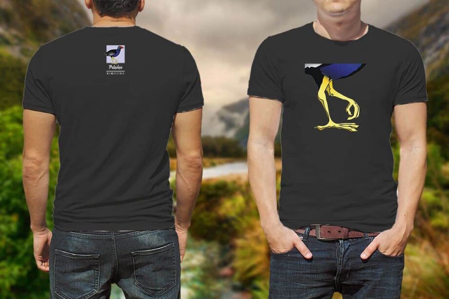 Pukeko Kiwiizms Printed T-Shirt