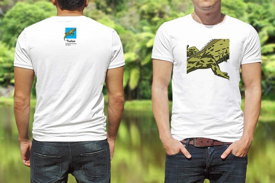 Tuatara Kiwiizms Printed T-Shirt