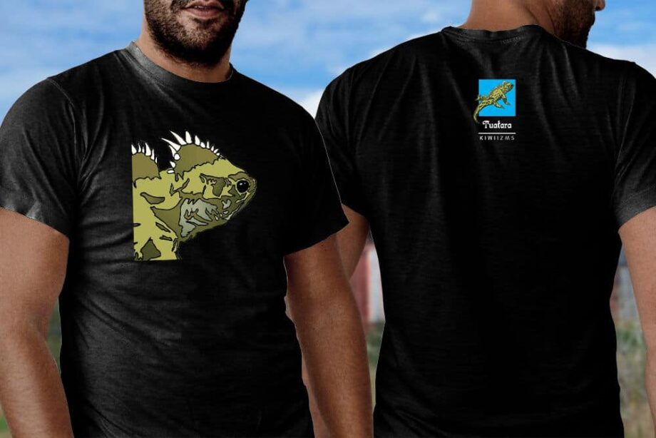 Tuatara Kiwiizms Printed T-Shirt