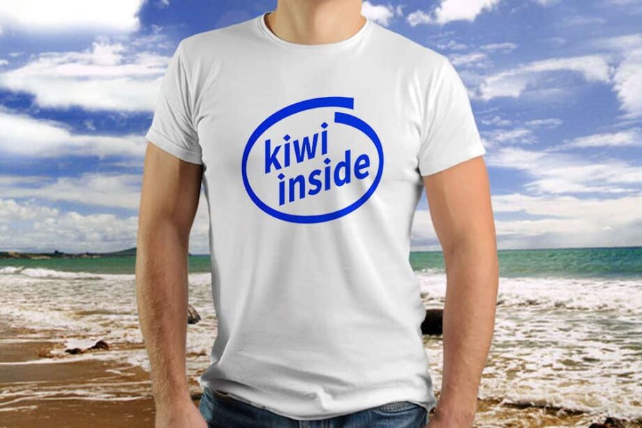 Kiwi Inside Kiwiizms Printed T-Shirt