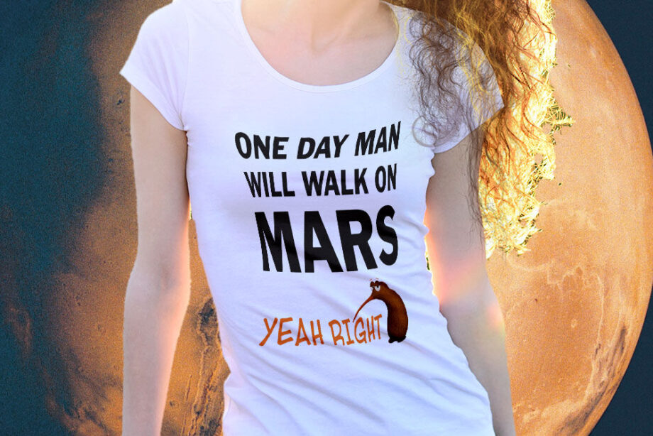 Walk On Mars T-Shirt