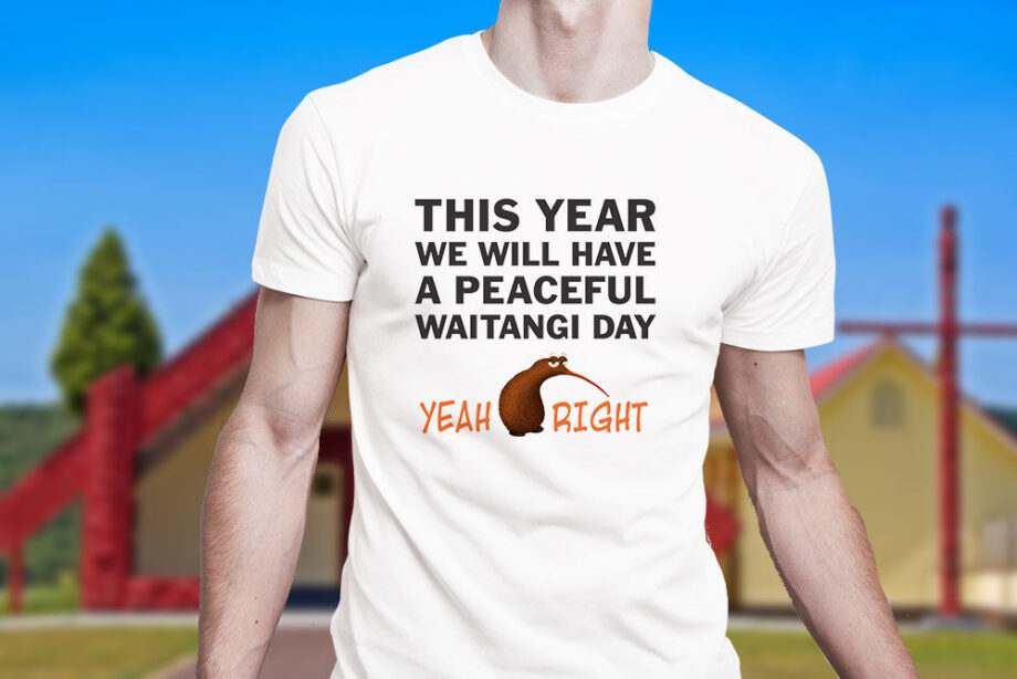 Peaceful Waitangi Day T-Shirt