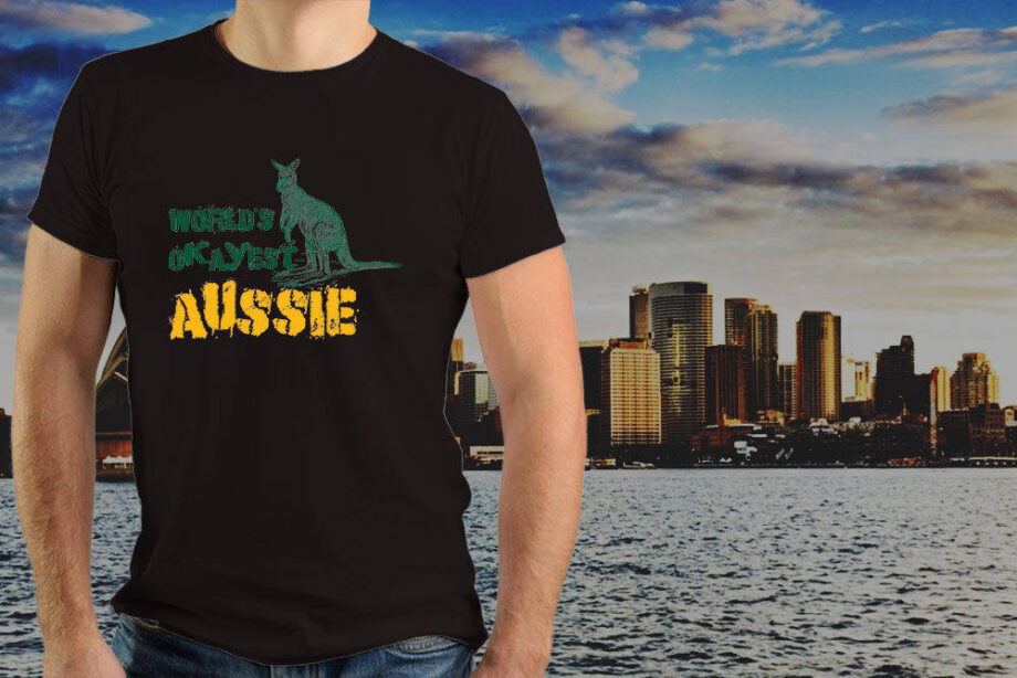 World's Okayest Aussie T-Shirt