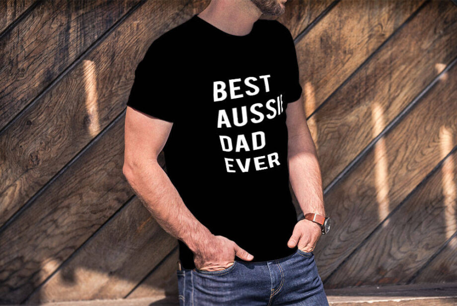 Best Aussie Dad Ever T-Shirt