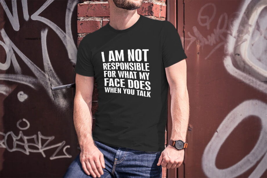 What My Face Does T-Shirt