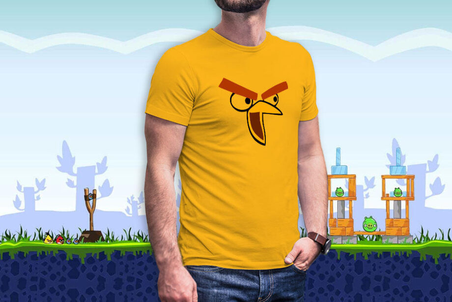 Yellow Speedster Bird T-Shirt