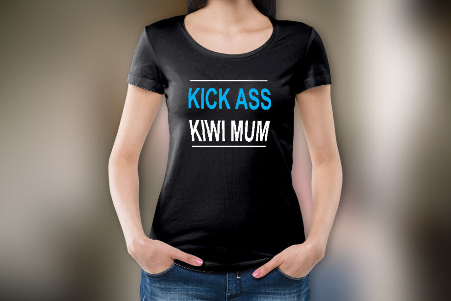 Kiwi Ass Kiwi Mum T-Shirt