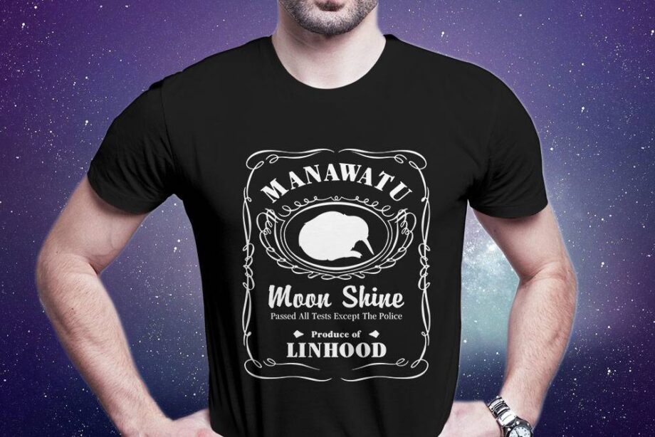 Manawatu Moon Shine Printed T-Shirt