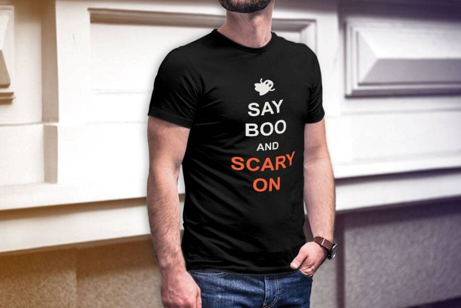 Say Boo And Carry On T-Shirt