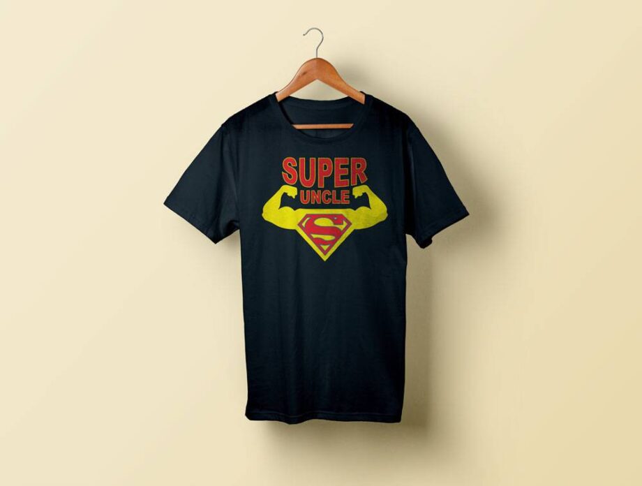 Muscular Super Uncle T-Shirt