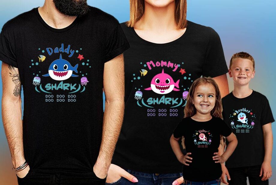 Shark Family T-Shirt