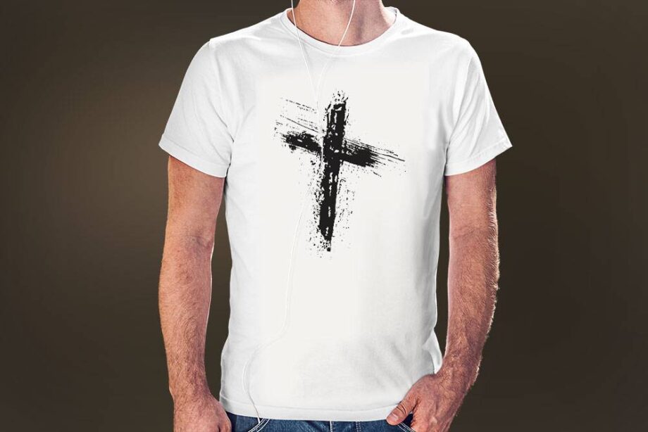 Grunge Cross T-Shirt