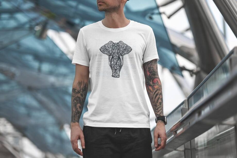 Artistic Elephant T-Shirt