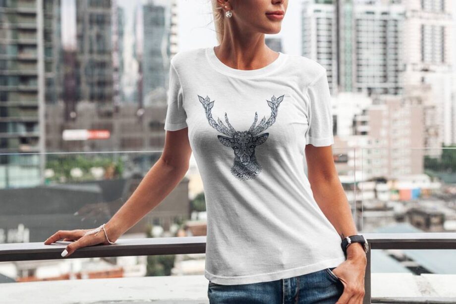 Artistic Deer T-Shirt