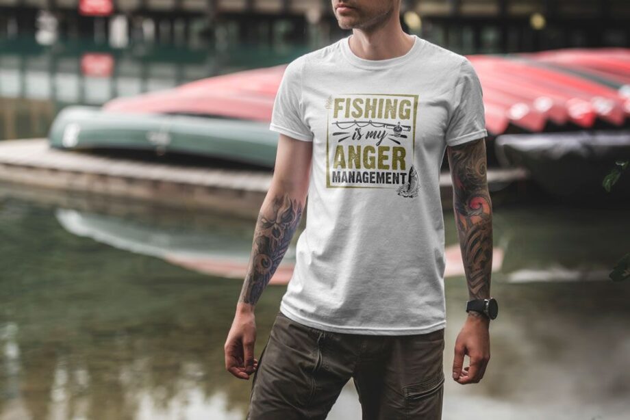 Fishing Is My Anger Management T-Shirt