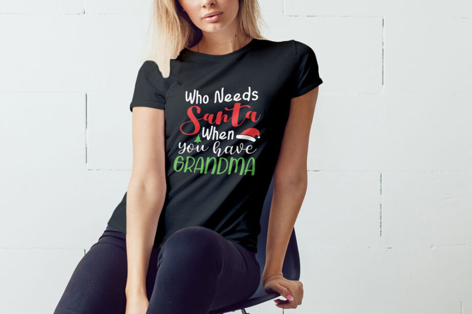 Grandma Santa T-Shirt