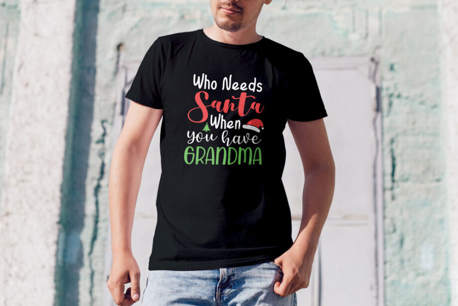 Grandma Santa T-Shirt