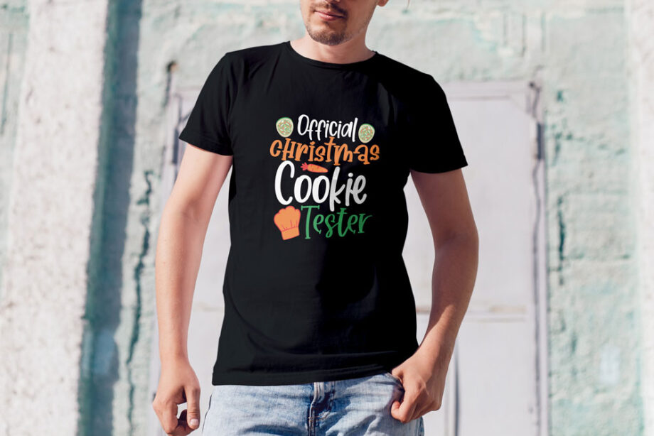 Official Christmas Cookie Tester T-Shirt