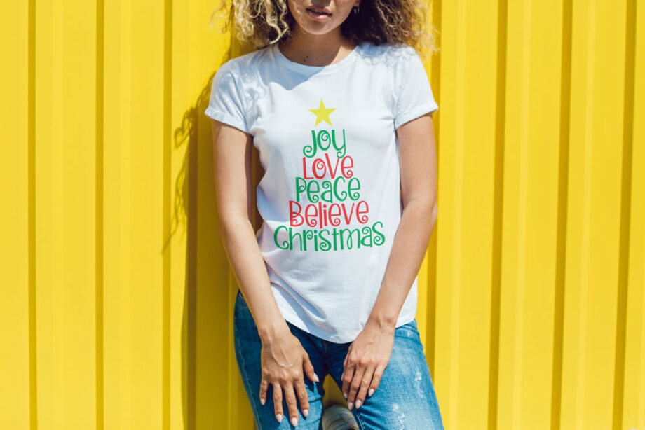 Joy Love Peace Believe T-Shirt