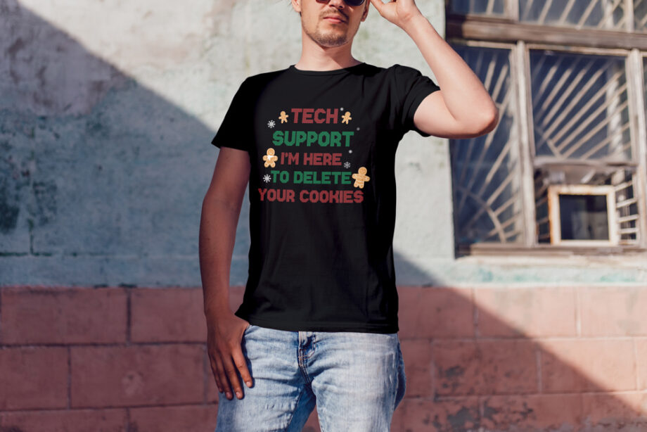 Tech Support Christmas T-Shirt