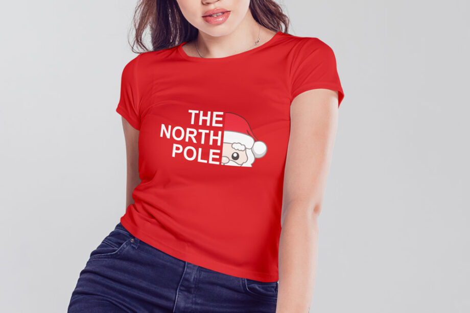 The North Pole Christmas T-Shirt