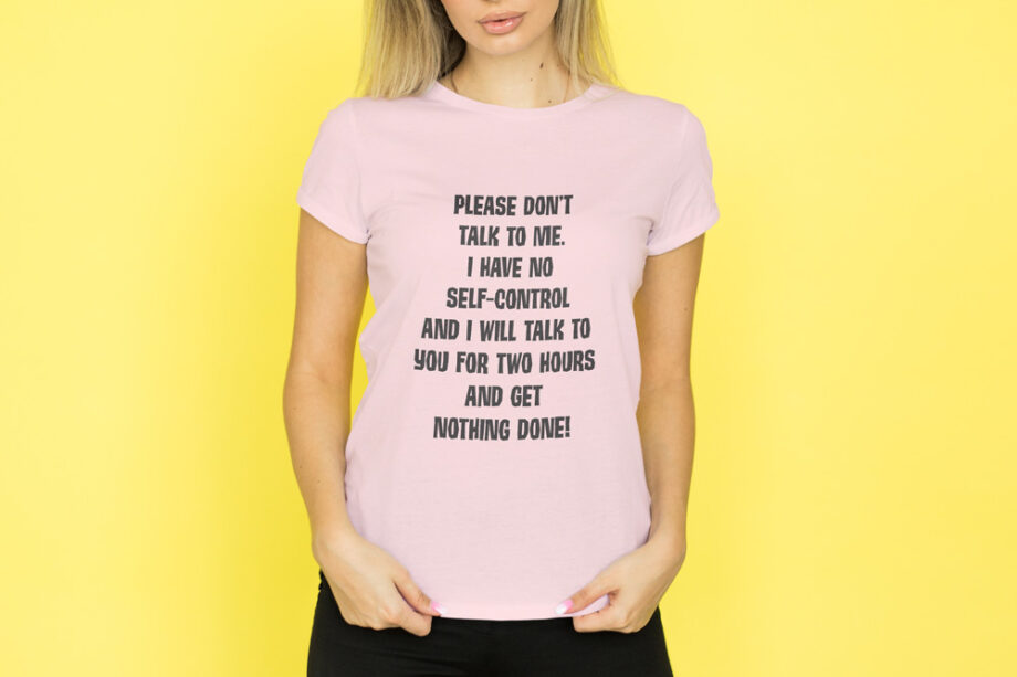 No Self Control T-Shirt