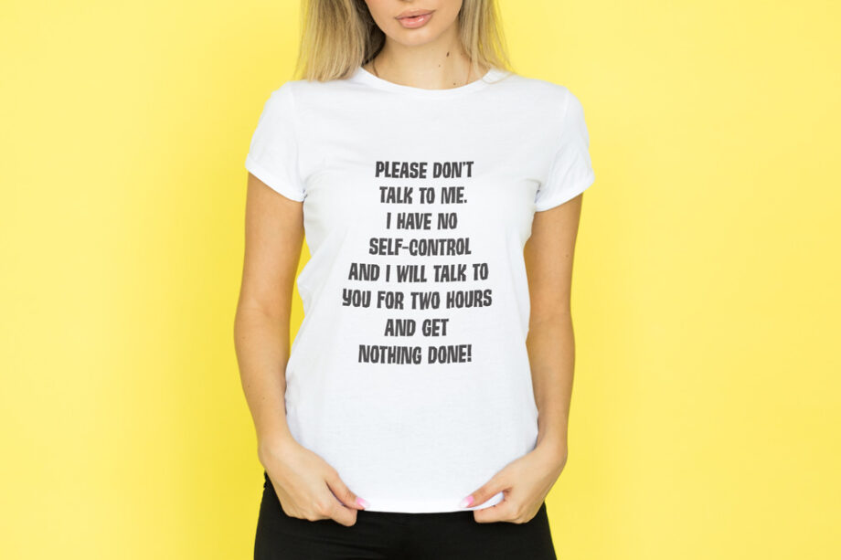 No Self Control T-Shirt